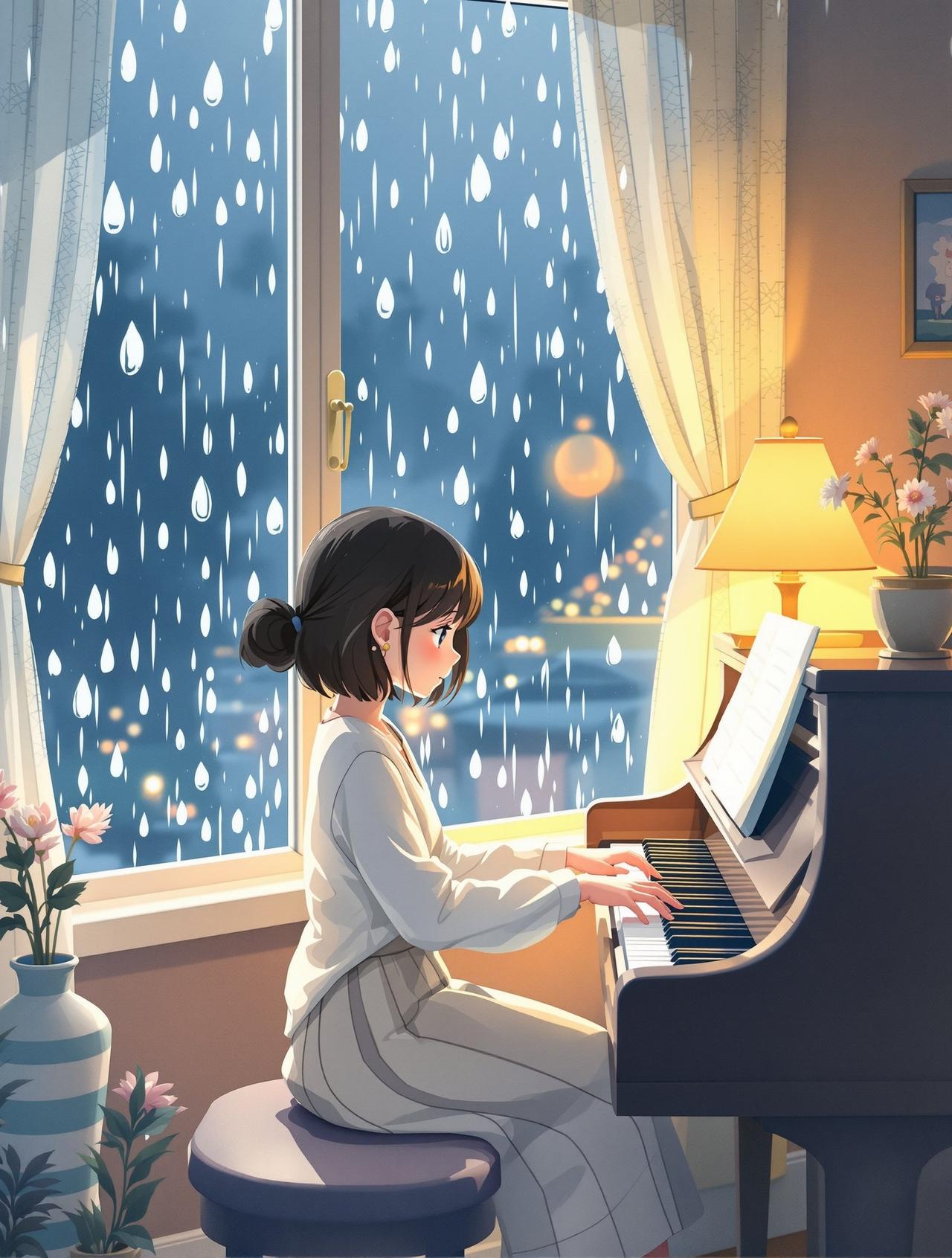 西西漫画推荐番剧 - 雨音旋律，音乐·青春动漫